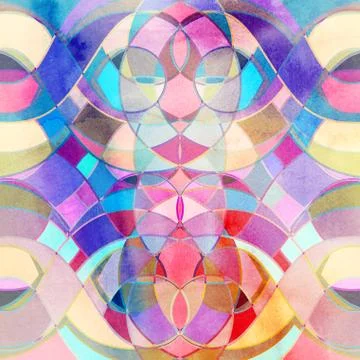 Abstract watercolor background Stock Illustration