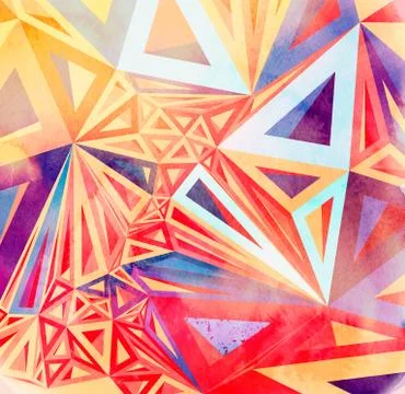Abstract watercolor background Stock Illustration