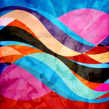Abstract watercolor background Stock Illustration
