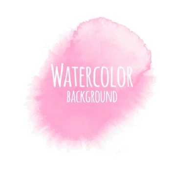 Abstract watercolor background Stock Illustration