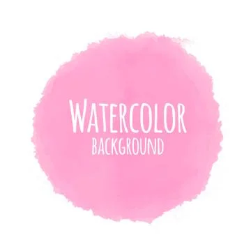 Abstract watercolor background Stock Illustration