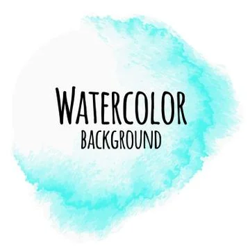 Abstract watercolor background Stock Illustration