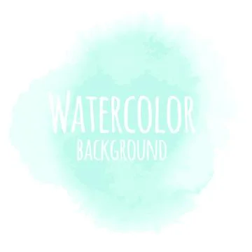 Abstract watercolor background Stock Illustration