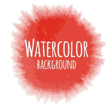 Abstract watercolor background Stock Illustration