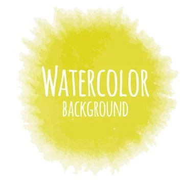 Abstract watercolor background Stock Illustration
