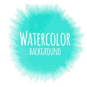 Abstract watercolor background Stock Illustration