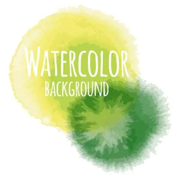 Abstract watercolor background Stock Illustration
