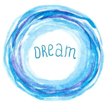Abstract watercolor background Stock Illustration