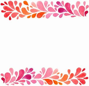 Abstract watercolor background Stock Illustration