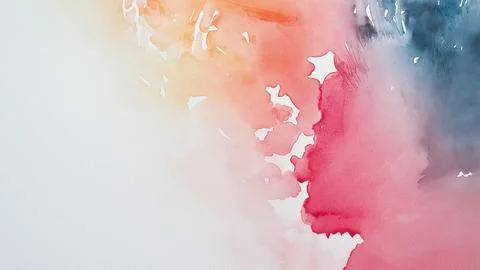 Abstract Watercolor Background Stock Illustration
