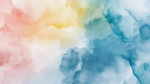 Abstract Watercolor Background Stock Illustration