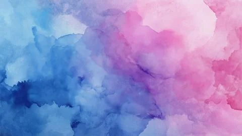 Abstract Watercolor Background Stock Illustration