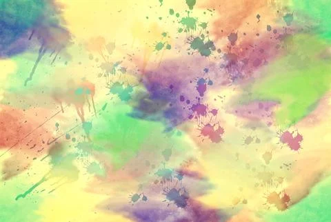 Abstract watercolor background Stock Illustration