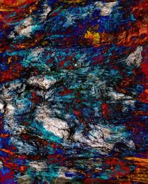 Abstract watercolor background. Mixed media Stock Illustration