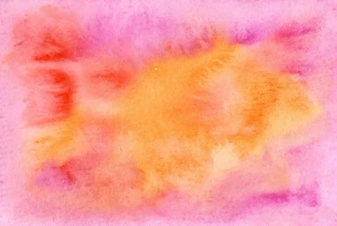 Abstract watercolor background vector illustration. Aquarelle backdrop for an Stock Illustration