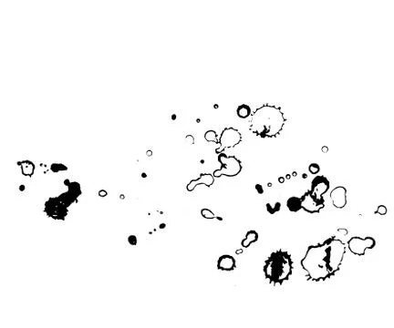 Abstract watercolor drops vectorbackground. Splashes Illustrazione stock