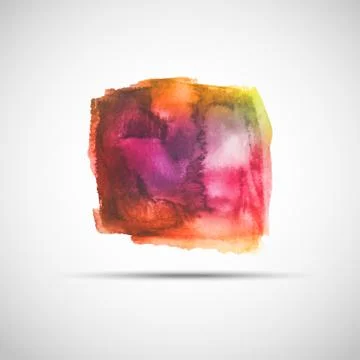 Abstract watercolor painted background Illustrazione stock