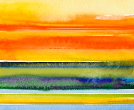 Abstract watercolor pattern Stock Illustration