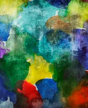 Abstract watercolor pattern Stock Illustration
