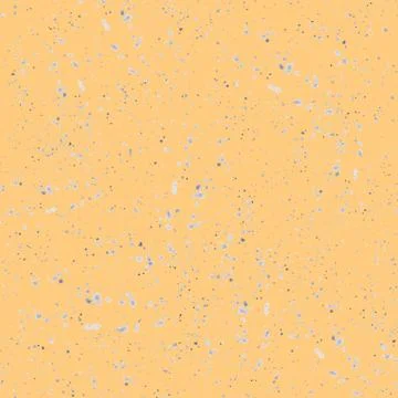 Abstract watercolor pattern Snow flakes, splashes, stains on yellow background イラスト素材