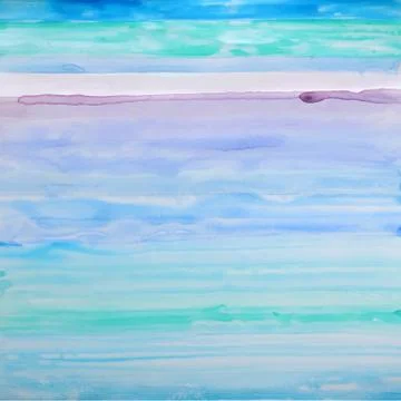 Abstract watercolor rainbow gradient background. Stock Illustration