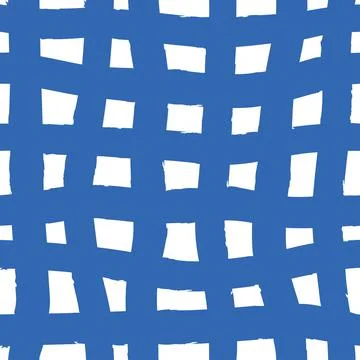 Abstract watercolor seamless pattern lines background in color Stock Illustration