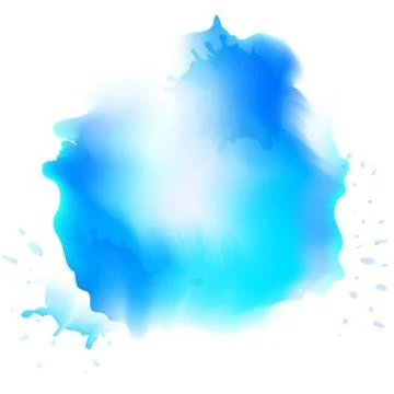 Abstract watercolor stains background. Vector illustration. Stock Illustration