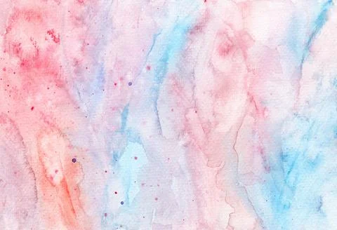 Abstract Watercolor Texture For Background Stock Photos