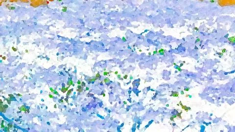 Abstract watercolor texture background with soft blue splashes and artistic.. Illustrazione stock
