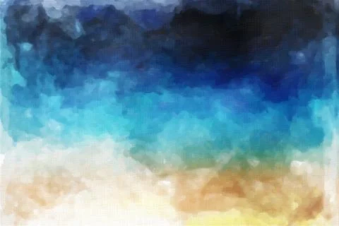 Abstract Watercolor Texture Stock Illustration