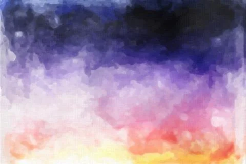 Abstract Watercolor Texture Stock Illustration