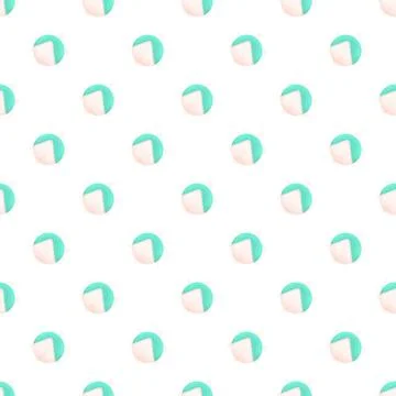 Abstract watercolor turtle pattern on white background 库存插图