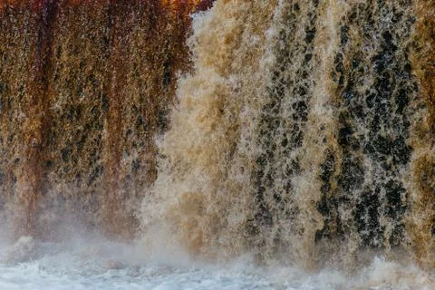 Abstract waterfall close up 스톡 사진
