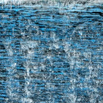 Abstract waterfall Foto stock