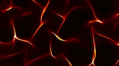 Abstract Wave - 001 - Red - 25 fps Stock Footage 20442218