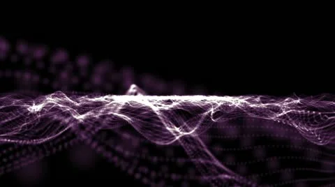 Abstract Wave 002 - Heaven - Loop - 24 fps Stock Footage 20454676