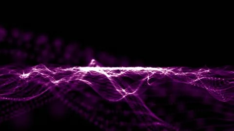 Abstract Wave 002 - Purple - Loop - 30 fps Stock Footage 20458332
