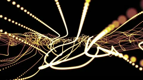 Abstract Wave 004 - Fire - 24 fps Stock Footage 20536209