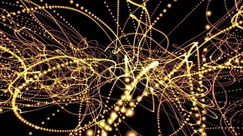 Abstract Wave 005 - Fire - 25 fps Stock Footage 20540390