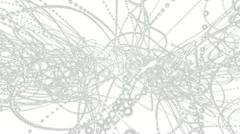 Abstract Wave 005 - Grey On White - 24 fps Stock Footage 21251036