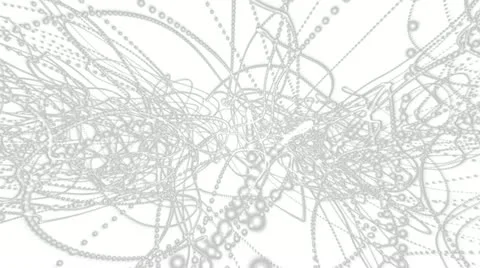 Abstract Wave 005 - Grey On White - 25 fps Stock Footage 21253986
