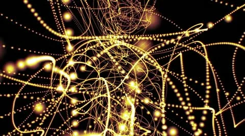 Abstract Wave 007 - Fire - 25 fps Video stock 20585218