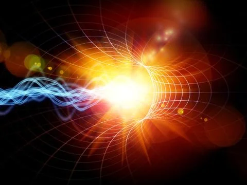 Abstract Wave Analyzer Stock Illustration