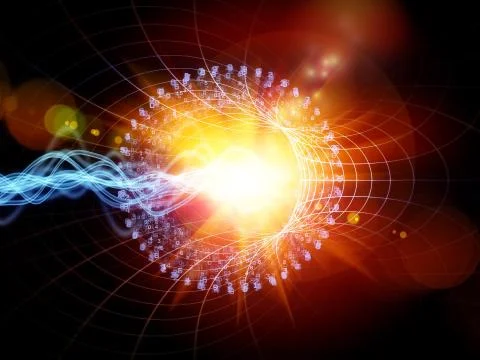 Abstract Wave Analyzer イラスト素材