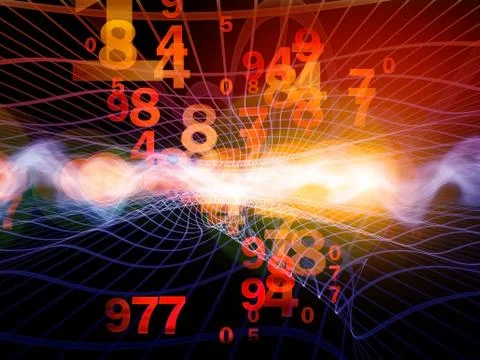 Abstract Wave Analyzer Stock Illustration