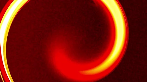 Abstract Wave Background Color With of Red Circle Stock Footage 183479996