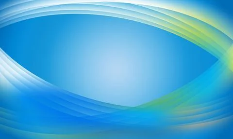Abstract wave background with colorful gradient glowing lines. gradient blue. 库存插图