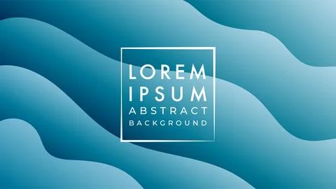 Abstract wave background design template. Wavy liquid vector illustration. .. Ilustración de archivo