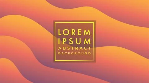 Abstract wave background design template. Wavy liquid vector illustration. .. Illustrazione stock