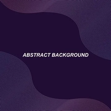 Abstract wave background. editable background - square background Stock Illustration